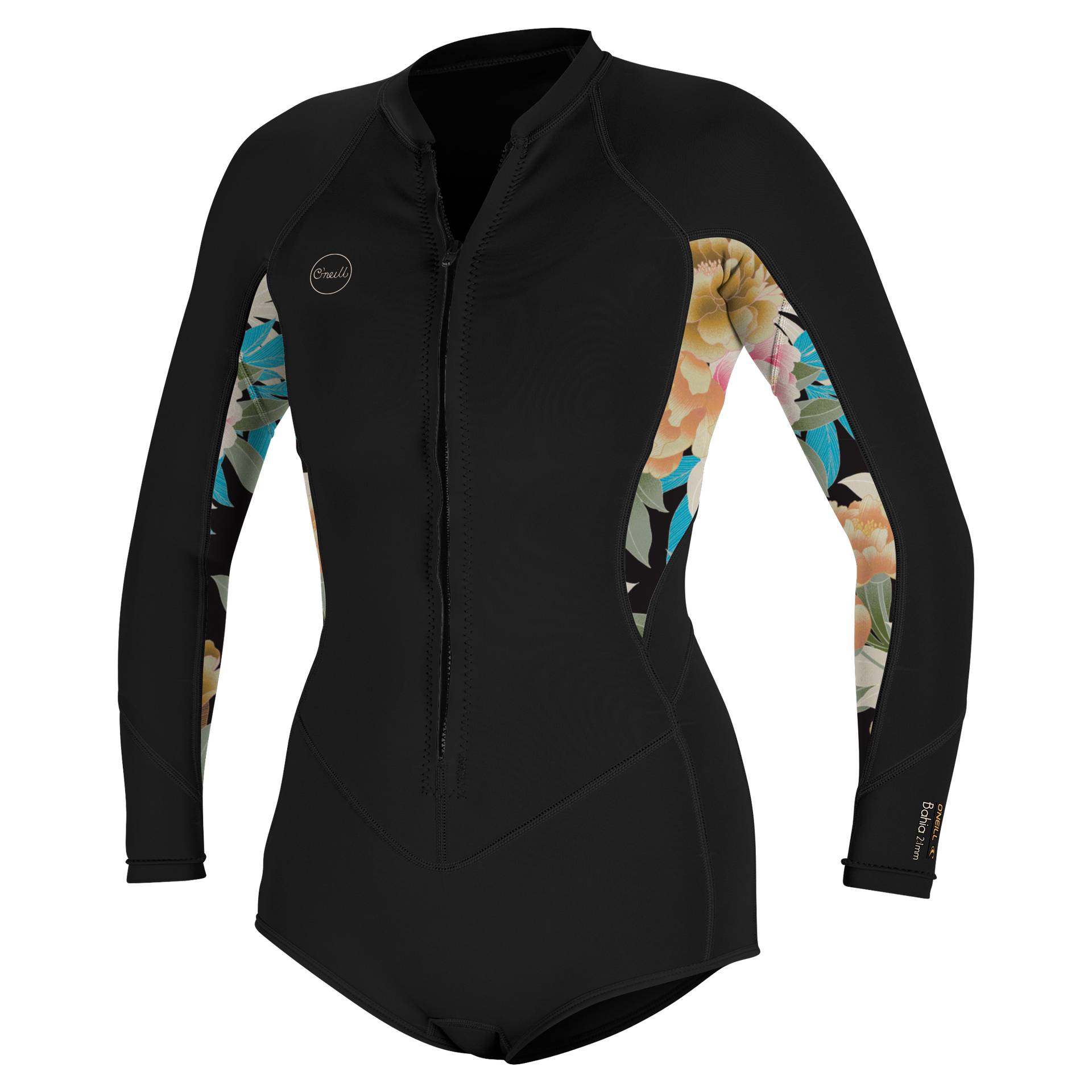 O'Neill Wms Bahia 2/1 Front Zip L/S Short Spring - IJ7 – The Kite Co.